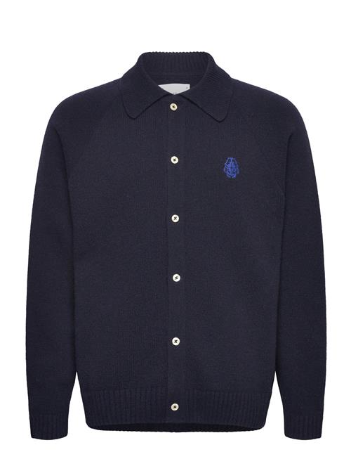 Edwin Mars Polo Cardigan-Navy Edwin Navy