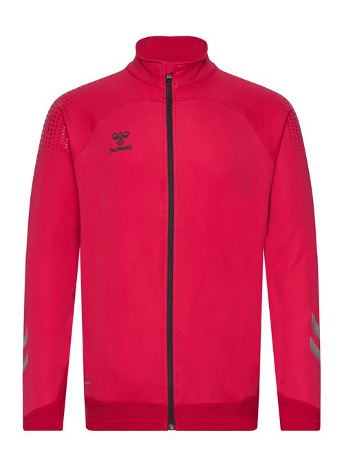 Hmllead Poly Zip Jacket Hummel Red