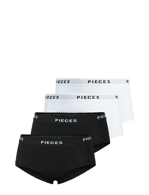 Pclogo Lady 4 Pack Solid Noos Bc Pieces Black