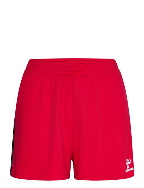 Hmlauthentic Pl Shorts Woman Hummel Red