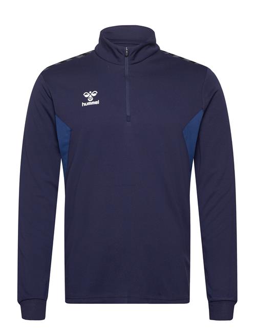 Hmlauthentic Half Zip Sweat Hummel Navy