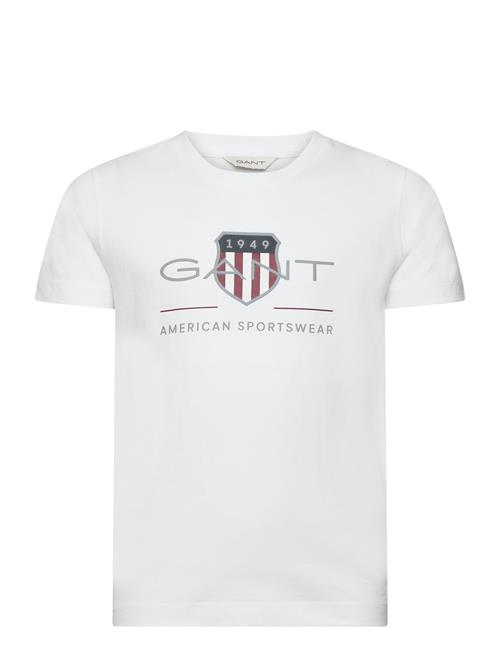 GANT Archive Shield Ss T-Shirt GANT White