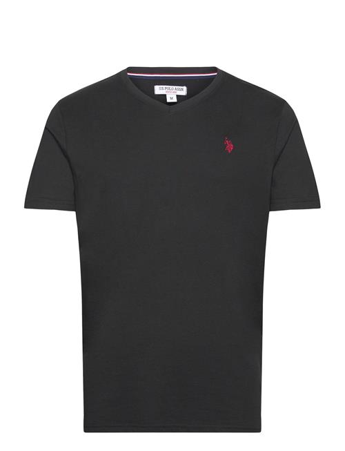 Uspa T-Shirt V-Neck Cem Men U.S. Polo Assn. Black