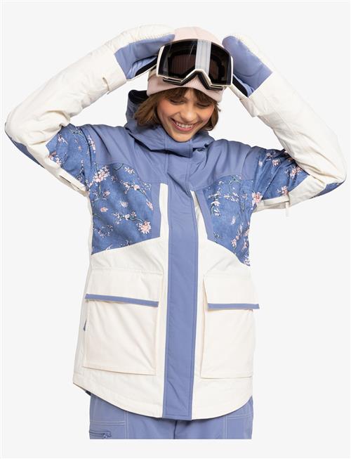 Chloe Kim Parka Jk Roxy Blue