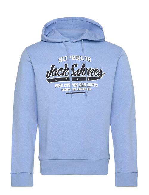 Jack & Jones Jjelogo Sweat Hood 2 Col 24/25 Noos Jack & J S Blue