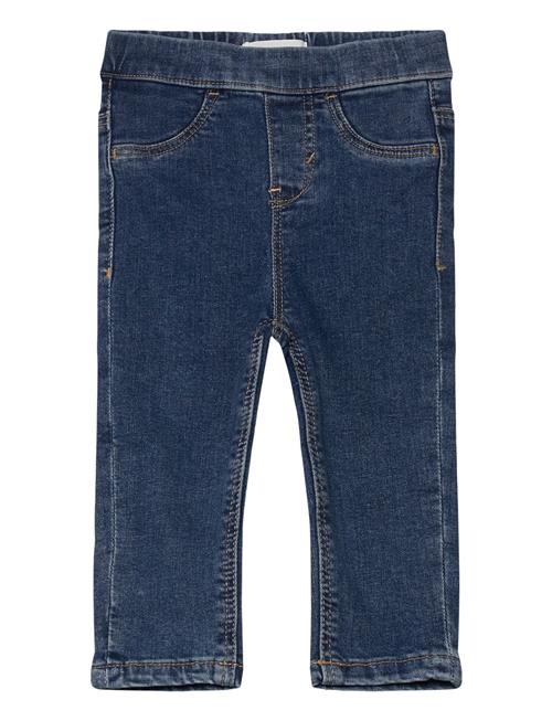 Drawstring Waist Jeans Mango Blue