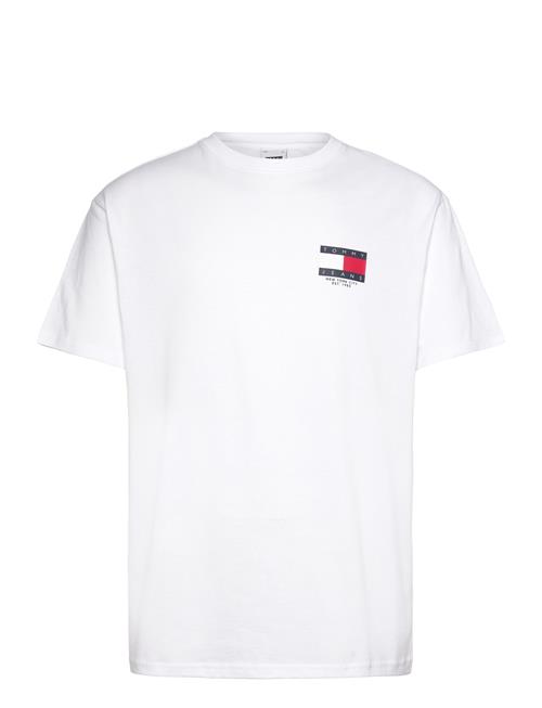 Tommy Jeans Tjm Reg Rwb Sig Flag Tee Ext Tommy Jeans White