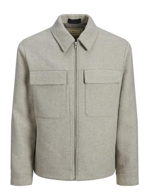 Jack & Jones Jprblurussel Wool Blend Jacket Sn Jack & J S Grey