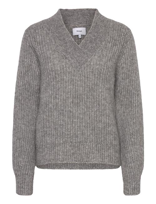 Nümph Nuzindi V-Neck Pullover Nümph Grey