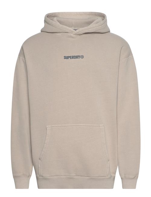 Superdry Micro Logo Graphic Loose Hood Superdry Beige