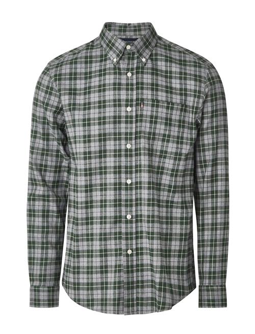 Casual Check Flannel B.d Shirt Lexington Clothing Green