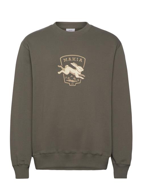 Rabbit Sweatshirt Makia Green