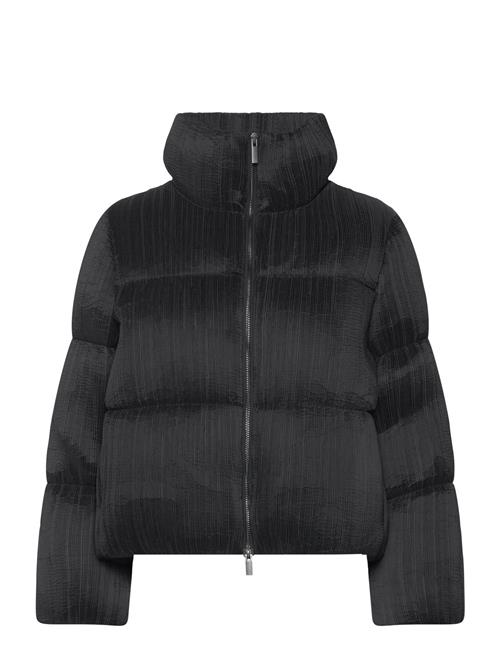 French Connection Dinara Crinkle Puffer French Connection Black