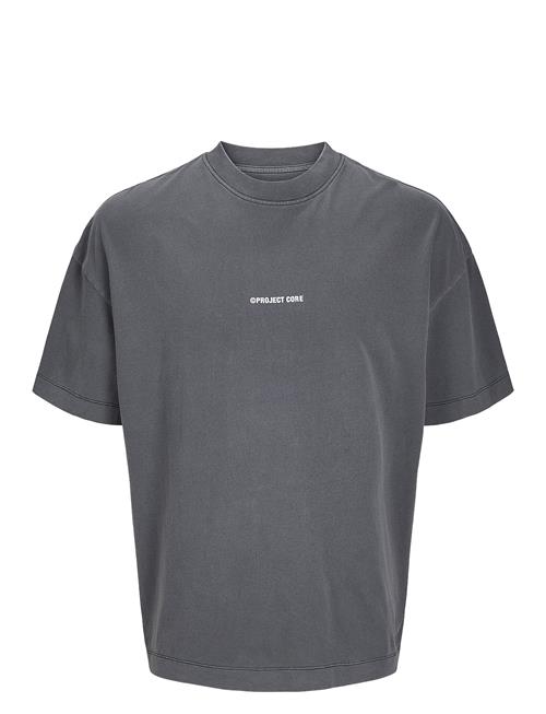 Jack & Jones Jcokinetic Dyed Tee Ss Crew Neck Jnr Jack & J S Grey