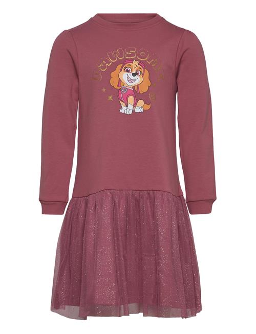 Dress Ls Sweat Minymo Red