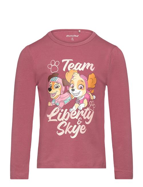 Se T-Shirt Ls Minymo Pink ved Booztlet