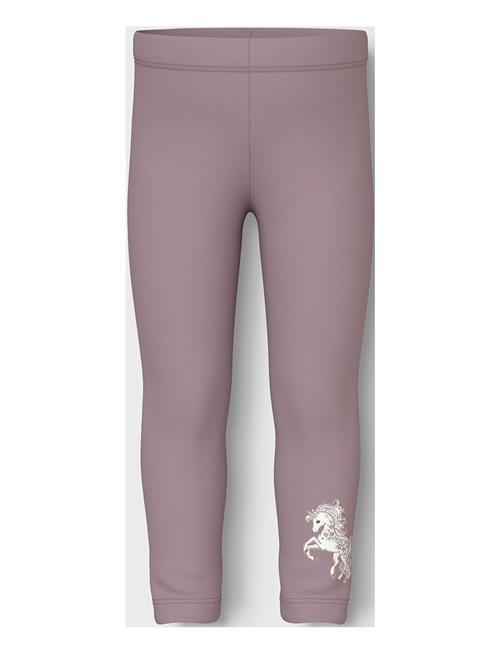 name it Nmfdavina Aop Swe Legging Bru Name It Purple