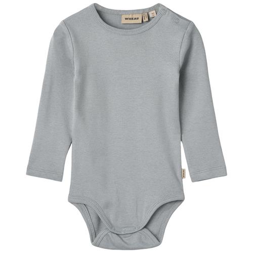 Wheat Spencer Babybody Cloudy Sky | Blå | 68 cm