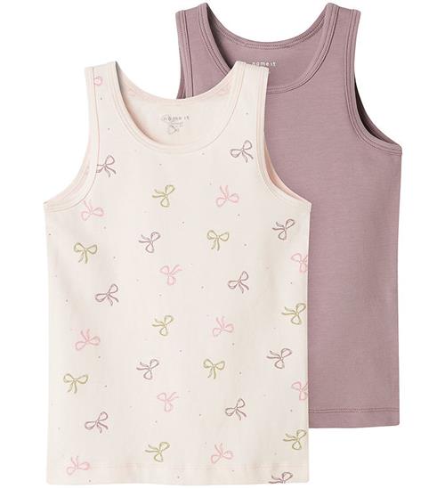 Name It Tanktop - Noos - 2-pak - NmfTank - Barely Pink