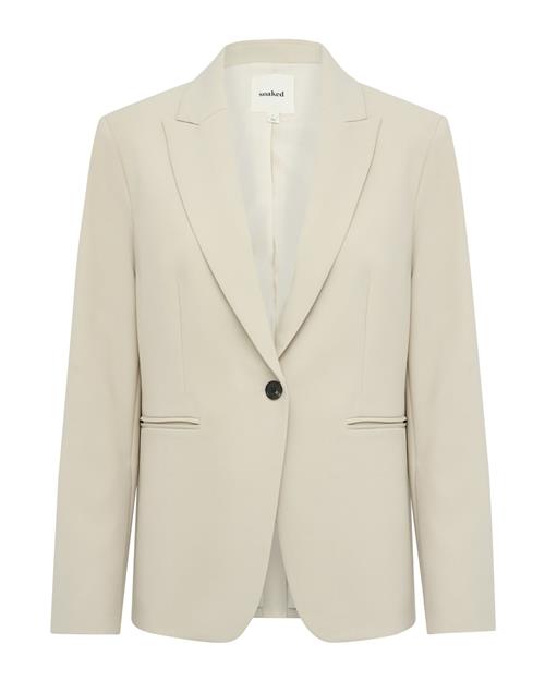 SOAKED IN LUXURY Blazer  beige