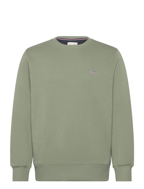 Reg Shield C-Neck Sweat GANT Green