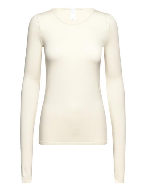 Se Hillevi Cashmere Top Swedish Stockings White ved Booztlet