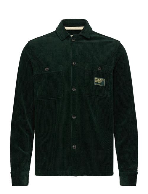 Anerkjendt Aktheo Cord L/S Overshirt Anerkjendt Green