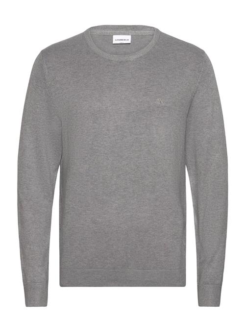 Lindbergh Melange Round Neck Knit Lindbergh Grey