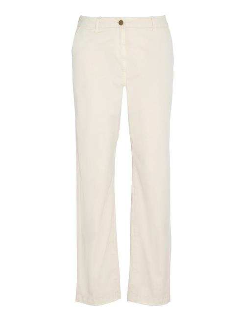 Se Barbour Barbour Chino Trousers Barbour Cream ved Booztlet