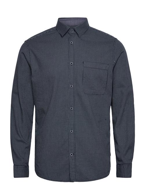 Structured Shirt Tom Tailor Navy