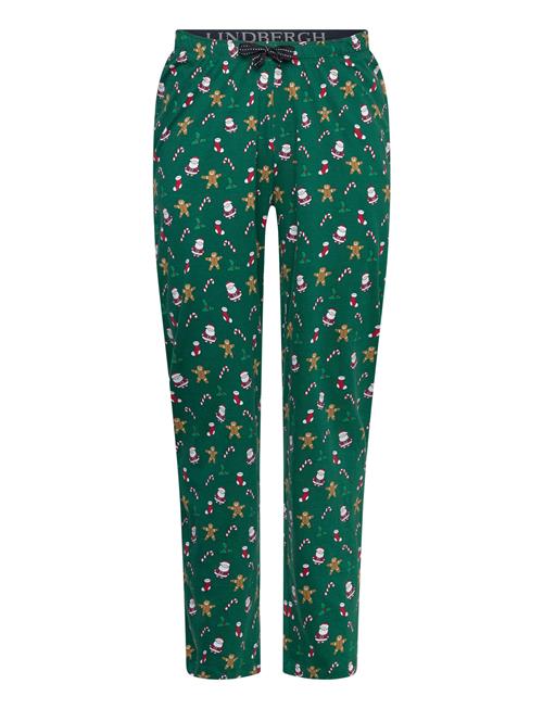 Lindbergh X-Mas Pyjama Pants Lindbergh Green