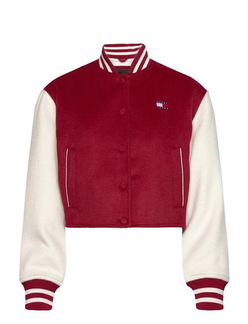 Tjw Crp Varsity Jacket Tommy Jeans Red