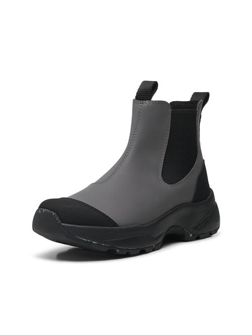 Se WODEN Chelsea Boots 'Siri'  mørkegrå / sort ved About You