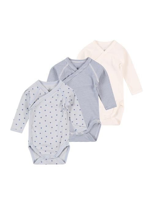 PETIT BATEAU Sparkedragt/Body  blå / lyseblå / hvid