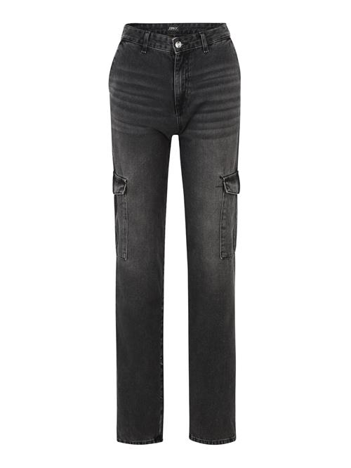 Se Only Tall Cargojeans 'ONLJUNE'  black denim ved About You