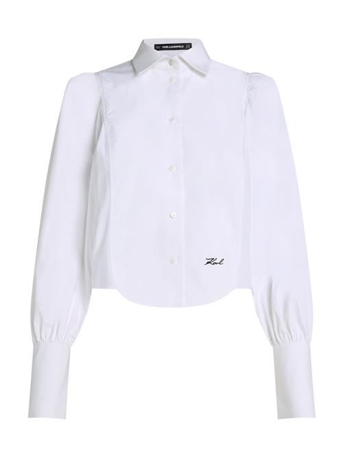 Karl Lagerfeld Bluse  sort / hvid
