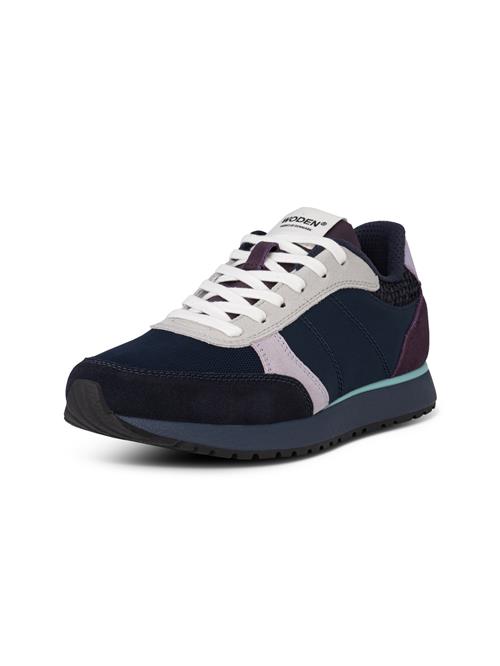 WODEN Sneaker low 'Ronja'  navy / lysegrå / lilla