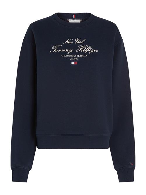 TOMMY HILFIGER Sweatshirt  marin / rød / hvid