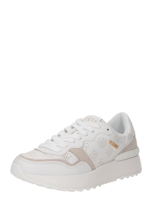 GUESS Sneaker low 'Vins3'  beige / hvid