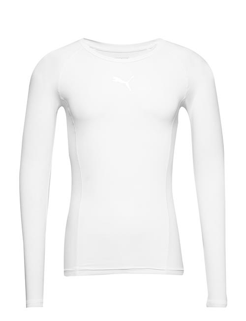 Liga Baselayer Tee Ls PUMA White