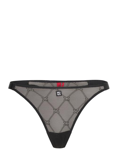 Thong Sporty Lace HUGO Black