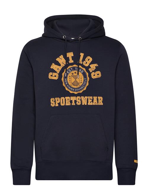 GANT Front Graphic Sweat Hoodie GANT Navy