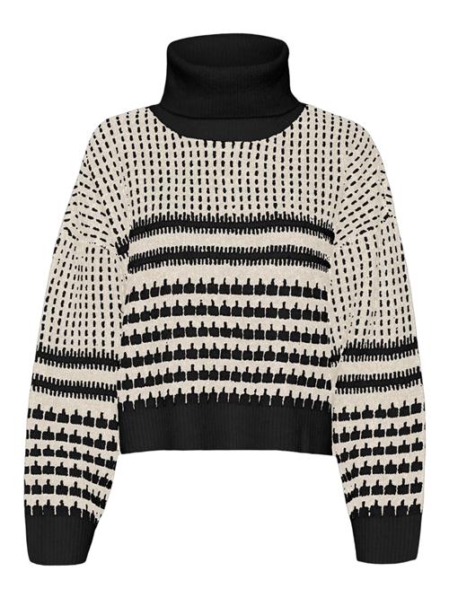 VERO MODA Pullover 'PHILINE'  sort / hvid