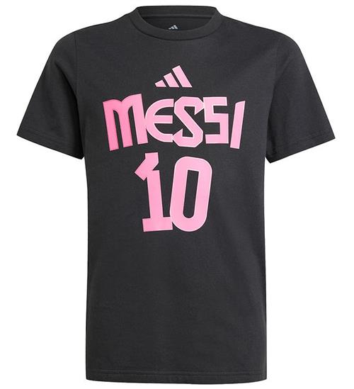 adidas Performance T-shirt - Y MESSI N&N G T - Sort