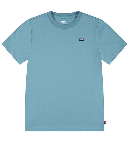 Se Levis T-shirt - Batwing Chest - Bristol Blue ved KidsWorld