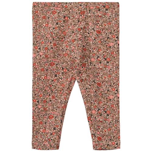 Wheat GOTS Jules Blomstrede Baby-leggings rose Flower Meadow | Lyserød | 86 cm