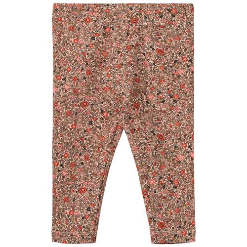 Se Wheat GOTS Jules Blomstrede Baby-leggings rose Flower Meadow | Lyserød | 74 cm ved Babyshop