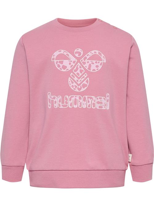 Se Hummel Sportsweatshirt  pink / hvid ved About You