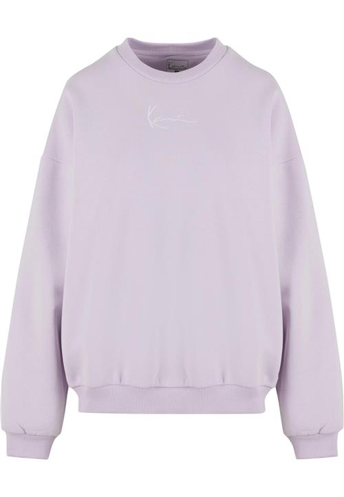 Karl Kani Sweatshirt 'Essential'  lavendel / hvid