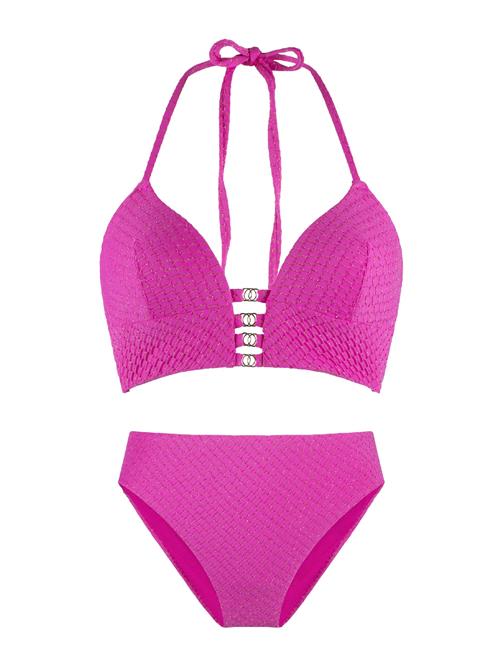 Se LingaDore Bikini  lys pink / sølv ved About You